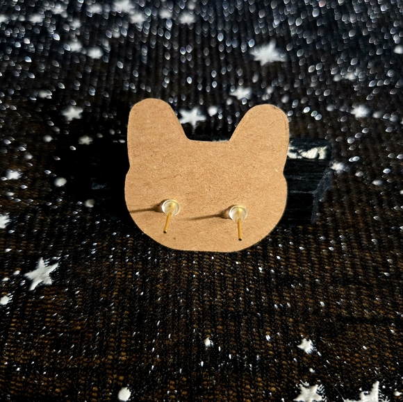 Custom My Melody Hypoallergenic Stainless Steel Post Earrings - Picture 2 of 5